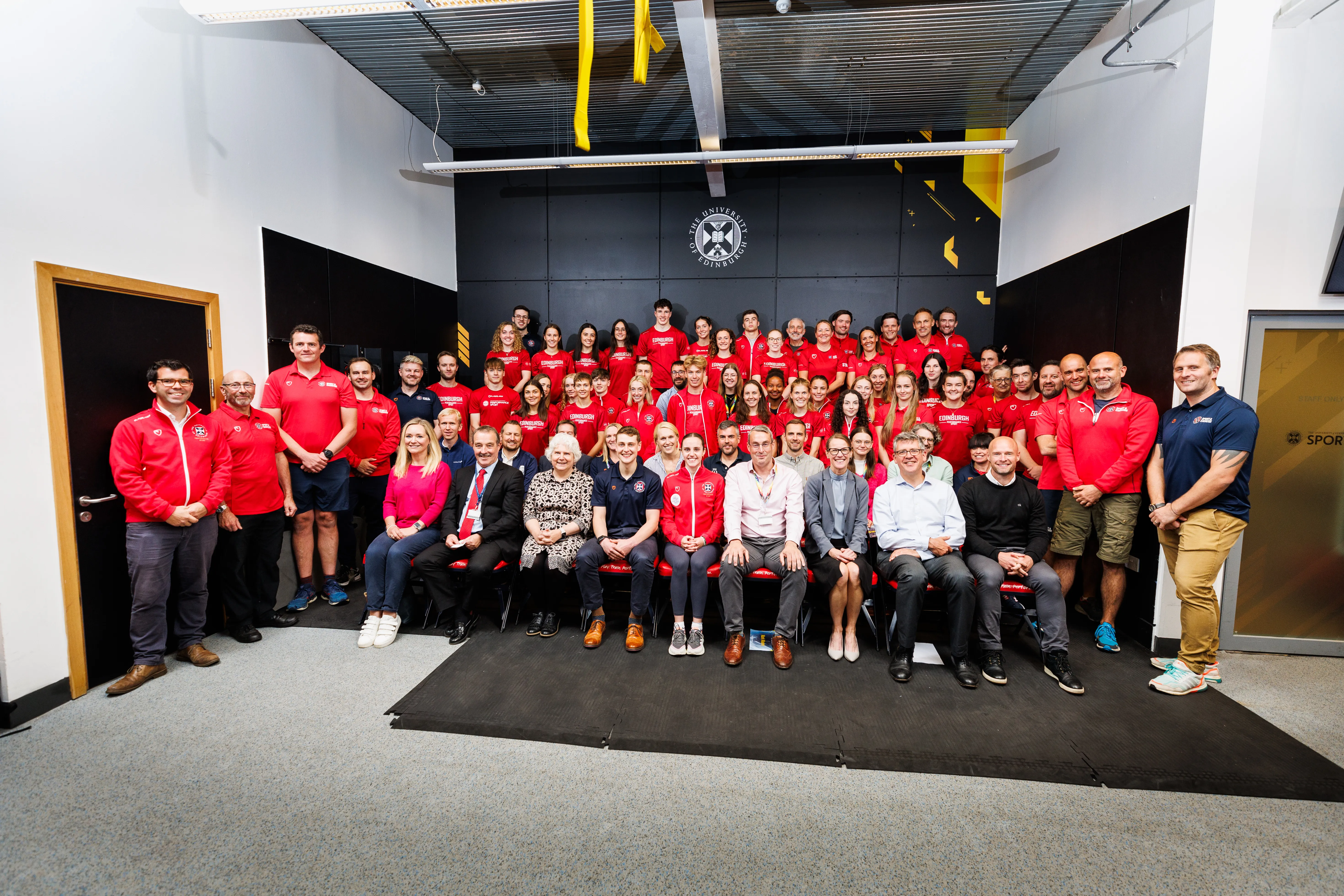 Group photo at Sport Stars Lunch