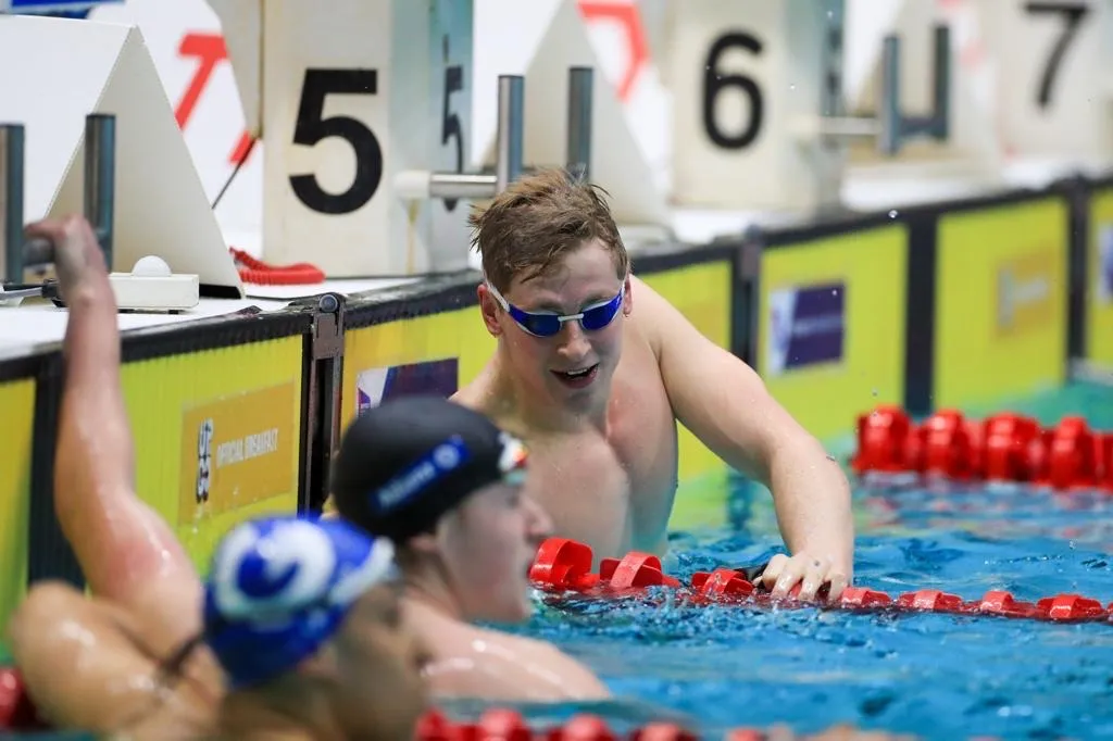 Image of Stephen Clegg in Pool