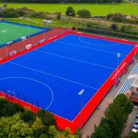 Above shot of Peffermill astroturf