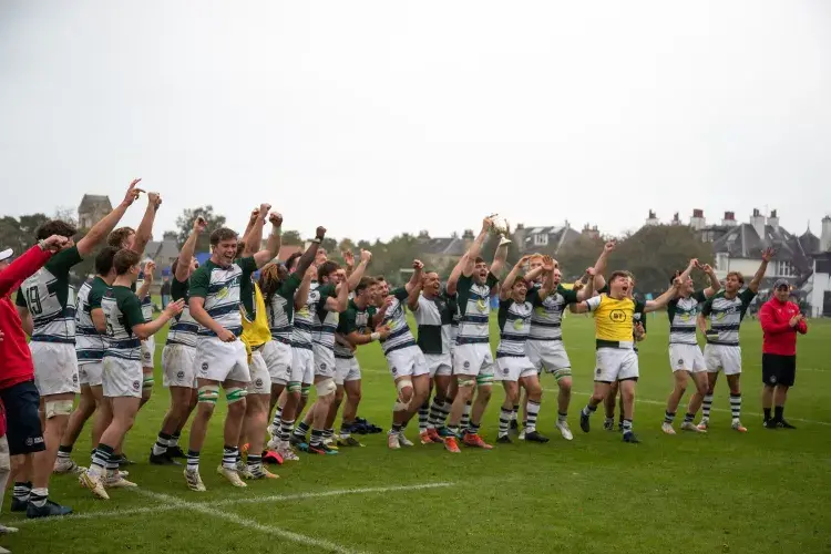 Scottish Varsity 2023 - Team celebrating