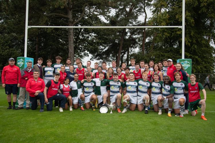 Scottish Varsity 2023 - XV and Touch Team group photo