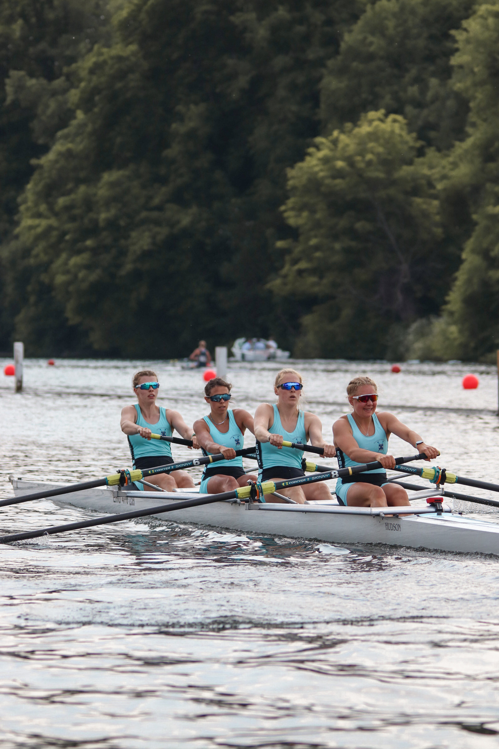 Edinburgh Rowers on the water